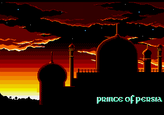 Заставка игры Prince of Persia